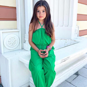 Ropa para Niña Pequeña, Mono para Niños, Camiseta sin Mangas, Conjunto de Pantalones de Verano para Niña Pequeña, Mono de Una Pieza para Niñas 2022 - Product Image 1