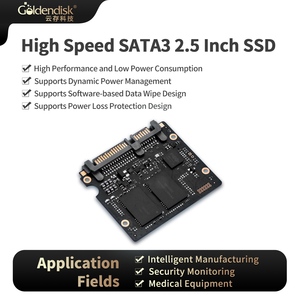 Goldendisk Internal 3.0 SSD 256GB ความน่าเชื่อถือสูง MTBF 3M ชั่วโมง สำหรับเซิร์ฟเวอร์ SATA SSD - Product Image 2
