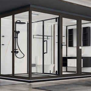 Интегрированный полный все в одной ванной комнате душевая кабина сборная ванная комната с туалетом и раковиной - Product Image 2