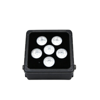 Projecteur LED PAR sans fil DMX alimenté par batterie 12V DC, IP65, 6*18W RGB, 5200mAh, 36W