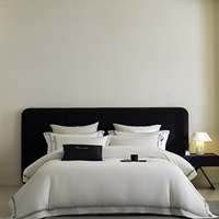 Literie en coton de soie ultra-fin de couleur unie, quatre pièces, de haute qualité, luxe léger, impression réactive, couette chinoise