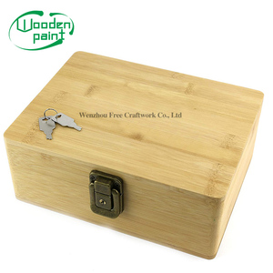 Custom Natural Remedy Bamboo Stash Accessory for Storage Herbal <strong>Herb</strong> <strong>Box</strong> Rolling Kit Tray Grinder Storage Wooden <strong>Box</strong> - Product Image 3