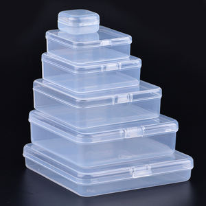 Großhandel PP Transparent Recycelbare Lagerung Kunststoff Spielkarten etui Spielzeug Kleine Artikel Kunst handwerk Verpackung Kunststoff Geschenk <span class=keywords><strong>box</strong></span> - Product Image 5