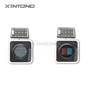 Precio de fábrica de advertencia <span class=keywords><strong>amarillo</strong></span> y solar lento luz <span class=keywords><strong>intermitente</strong></span> LED solar de advertencia de tráfico Luz - Product Image 6