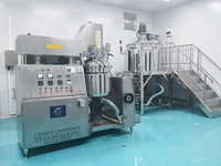 Pommade émulsifiant sous vide dentifrice pâte émulsifiant mélangeur de beurre de karité homogénéisateur de Lotion pour le corps faisant la Machine