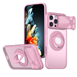 Anti-empreintes digitales sensation de peau 360 degrés porte-anneau <span class=keywords><strong>coque</strong></span> de téléphone pour IPhone16 17 Pro Max lentille sauvegarde <span class=keywords><strong>coque</strong></span> de téléphone - Product Image 1