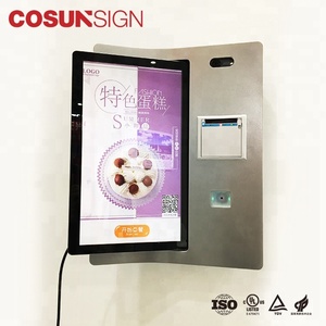 Phần Mềm Kiosk Đặt Hàng Thực Phẩm Tự Phục Vụ Tv Hình Ảnh Miễn Phí Với Đầu Đọc Thẻ Tín Dụng - Product Image 3