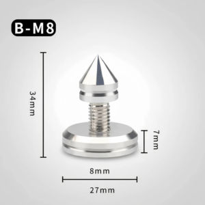 RASANTEK-<span class=keywords><strong>Pied</strong></span> <span class=keywords><strong>d</strong></span>'isolation en acier inoxydable 304, pieds de haut-parleur anti-vibration acoustique pour haut-parleur HIFI - Product Image 4