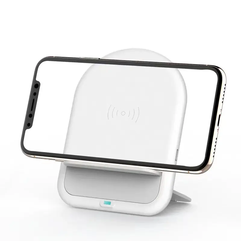 10W foldable phone holder wireless charging stand portable wireless fast charging station for iphone, Galaxy