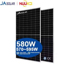 JA bán buôn Tấm Pin Mặt Trời PV đơn tinh thể 550W 560W 570W 580W 590W 600W mô-đun năng lượng mặt trời nhà phân phối tại kho Châu Âu - Product Image 6