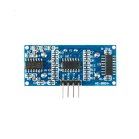 Aismarlink HC-SR04 ultrasonik, modul jarak HC-SR04 Sensor ultrasonik jarak 3.3V 5V pengontrol mikro kontrol MCU
