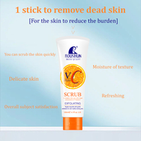 ROUSHUN VC Gommage Exfoliant Éclaircissant Vitamine C Visage et Corps Doux Exfoliant en Gros