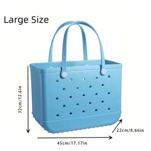 Sac de plage ouvert en mousse EVA extra-large, souple, durable, imperméable, lavable et anti-chute pour la plage, le bateau, la piscine et les sports - Product Image 2