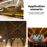 Éclairage de scène d'église Baoming Factory 40W Par64 Ampoule dimmable d'intérieur GX16D Par 64 Ampoule LED