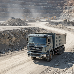 משאית עפר שאקמן F3000 6x4 דיזל הידראולית משומשת למכירה, משאית עפר כבדה לשוק היצוא לכרייה - Product Image 1