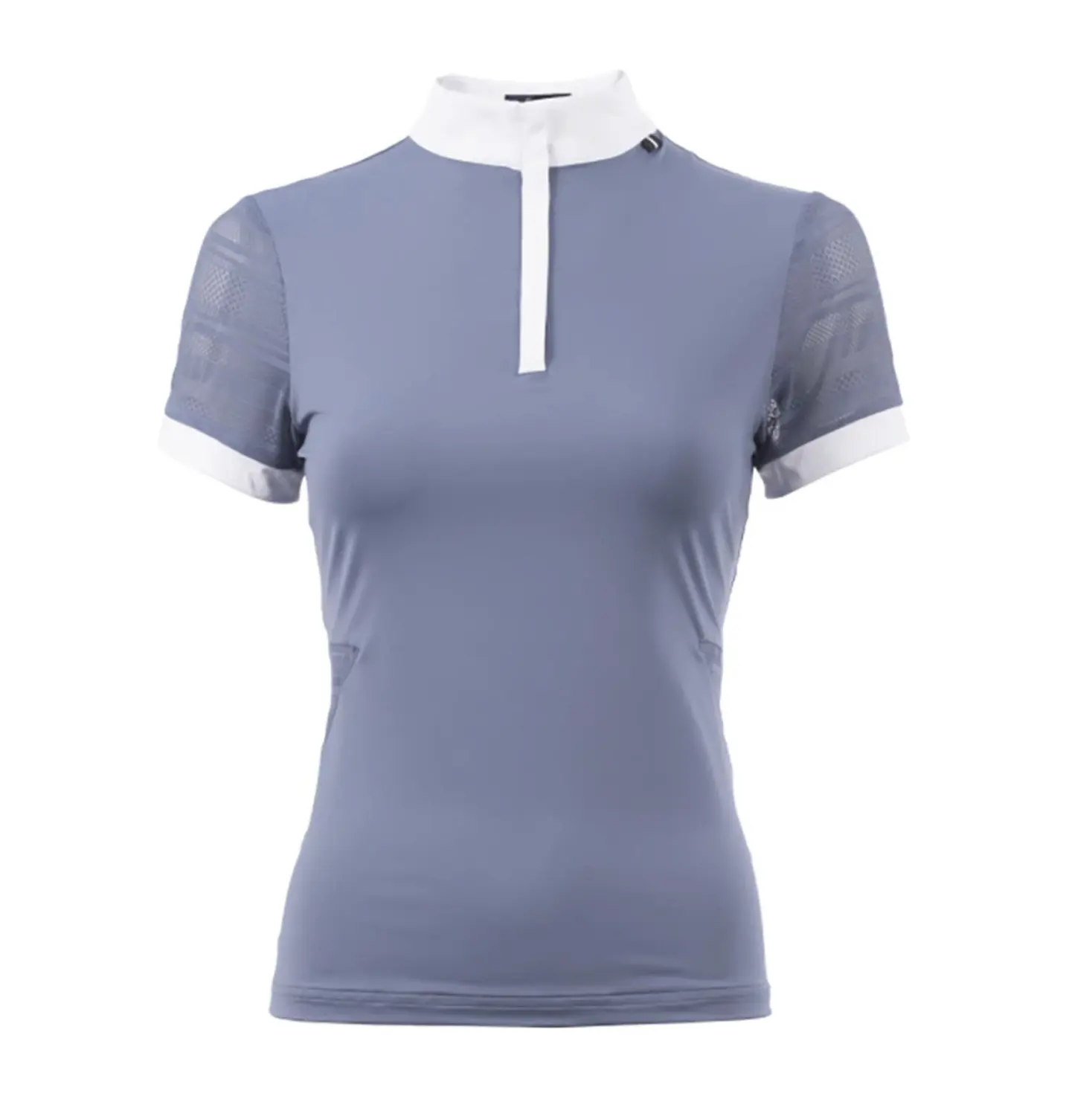 Maglia elastica con Logo in Baselayer Jumper equestre camicia da spettacolo di biancheria intima termica a strati di equitazione