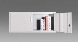 オフィス用家庭用フレームが狭い金属製オフィス用食器棚2スイングドアトップファイリングスチール製オフィスファイルキャビネット - Product Image 4