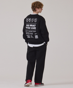 เสื้อสเวตเชิ้ตลายเซ็น เสื้อสเวตเชิ้ตโอเวอร์ไซส์ลำลองสำหรับเด็กผู้ชาย เด็กผู้หญิง ผู้ชาย ผู้หญิง ผ้าฝ้ายหนา ทรงหลวม ใส่ได้ทุกวัน - Product Image 6