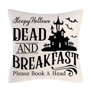 Passen Sie Black Flame Candle Company Themed dekorative Retro <span class=keywords><strong>Gothic</strong></span> Design Fledermaus Kerzen elemente Paar Kissen - Product Image 5