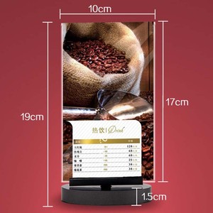 Haute qualité <span class=keywords><strong>Restaurant</strong></span> Menu Couvre Publicité Barre D&amp;#39;affichage Équipement Deux Côté Boisson Table Top <span class=keywords><strong>Restaurant</strong></span> Offre - Product Image 3