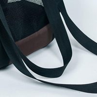 Mochila de malla para perros, plegable, de gran capacidad, transpirable, ligera, portátil, para viajes, tamaño pequeño