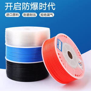 สายลมอัดแรงดันสูงแบบกำหนดเอง PU ขนาด 8*5 และ 6*4 อะไหล่ระบบนิวเมติกแบบใส รวมถึงสายลมปั๊มลม - Product Image 4