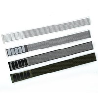Sangle en nylon multicolore de 14 mm pour sacs, ceintures, bracelets de montre et accessoires vestimentaires
