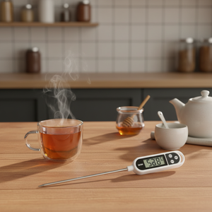 Оптовый термометр для продуктов с ЖК-дисплеем и датчиком температуры, мгновенное считывание показаний, класс защиты IP66 для использования на улице - Product Image 2