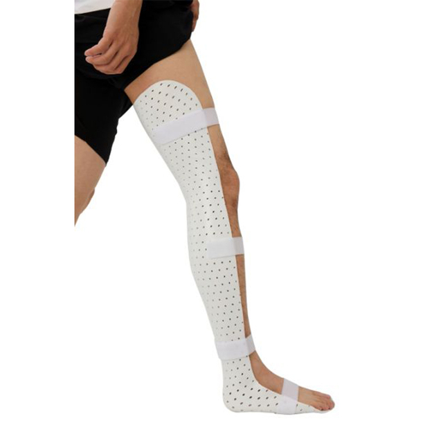 Health HWA-J1 Foot Drop Fixer Splint-Foldable Durable Waterproof Hook Loop Closure for Hospital Use Fracture Support