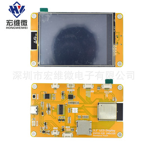 โมดูลหน้าจอสัมผัส Hongwei Micro 3.2 นิ้ว Esp32 Wifi Tft สำหรับอุปกรณ์อัจฉริยะ - Product Image 4