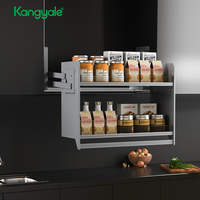 China Preço por atacado Pull Down Cabinet Organizer Cozinha Wall Cabinet Electric Smart Elevator Basket