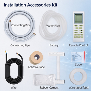 Aire Acondicionado Split de Pared de 12000 BTU, Unidad de Climatización Doméstica con Función de Calefacción y Refrigeración - Product Image 4