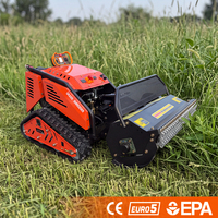 Équipement de maintenance agricole et forestière télécommandé, à moteur diesel, pour agents industriels, adapté à tous les terrains et pentes
