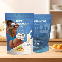 Poudre de gainage naturel OEM/ODM BBL pour l'agrandissement des fesses, extrait de Maca, beauté des fesses