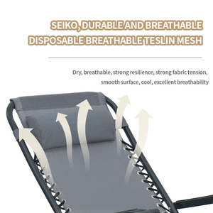 2026 Fabrika Toptan Satış Ofisi Öğle Arası Katlanır Şezlong Bahçe Balkon Sandalyesi Açık Hava Kamp Plaj Sandalyesi - Product Image 6