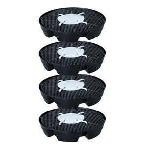 Outdoor Garden Self-Watering <b>Plant</b> Tray Non-Woven Square Flower <b>Pot</b> Base Stand Steel Fabric <b>Pot</b> Base for Home Use - Product Image 1