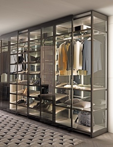 모듈 식 선반 DIY 옷장 Armoire 조직 시스템 침실을위한 독립형 벽 디자인 옷장 - Product Image 3