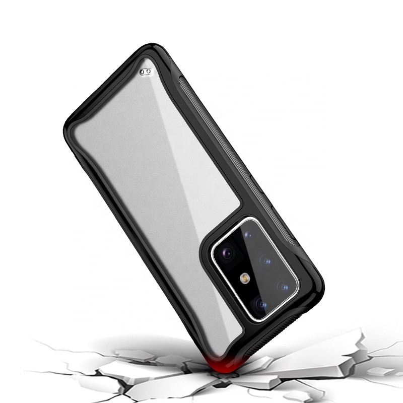 Saiboro Bas Moq 3 en 1 PC TPU 360 Degrés Couverture Complète Bonbons Couleurs pour Téléphone Intelligent samsung S11