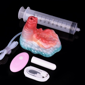 Dildo de silicona de fantasía al por mayor de fábrica, dildo eyaculador para masturbación femenina - Product Image 5
