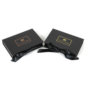 Vip Card Book Shape Magnetic Packing <b>Boxes</b> Invitation Unique Watch Packaging Reusable Custom Sized Gift Metal Card <b>Black</b> Box - Product Image 1