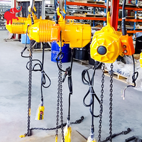 Palans à chaîne électriques au prix d'usine, 380v, 300kg, 500kg, 1 tonne, 2 tonnes, 3 tonnes, mini palan à chaîne électrique pour un levage efficace
