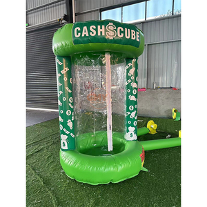 Cubo Inflable Comercial para <span class=keywords><strong>Juego</strong></span> <span class=keywords><strong>de</strong></span> Dinero en Efectivo, Ideal para Alquiler en Fiestas - Product Image 1