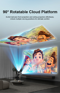 Anxin Proyectores 4K HD con Altavoces Mini <span class=keywords><strong>Proyector</strong></span> Portátil de Estilo Libre 4K Home Theater Beamer Full HD Nativo - Product Image 5