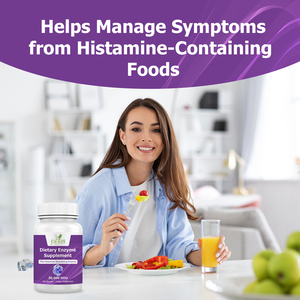 Integratore Enzimatico Neutralizzante dell'Histamina Best Seller, Capsule con Enzimi Dietetici, Catalasi e Vitamina C per la Salute Digestiva - Product Image 4