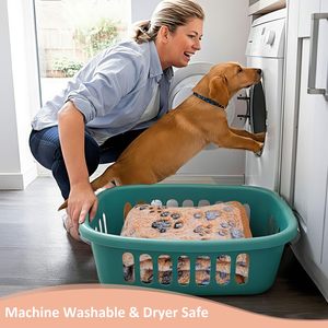 Cat <strong>Bed</strong> Fluffy Plush Double-Layer Soft Pet Couch Orthopedic Sofa Nest <strong>Beds</strong> for Small Cats and <strong>Dogs</strong> - Product Image 4