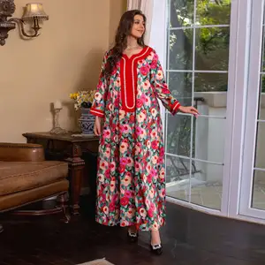 Thời Trang Hijab Abaya 2023 Maxi Jalabiya Hồi Giáo Thời Trang Không Có Hijab Váy Pakistan Abaya