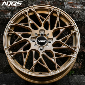Rines Forjados NJQS de Alta Calidad, de 1 Pieza, de 17-22 Pulgadas, 5x120 5x114.3, Rines de Aluminio para Automóviles de Pasajeros, para Ford Mustang <span class=keywords><strong>GT</strong></span>, Nissan Z - Product Image 1
