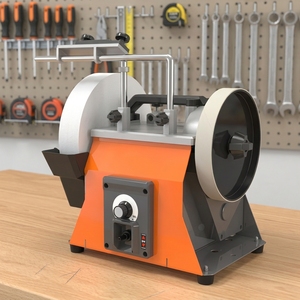Affilatrice <span class=keywords><strong>da</strong></span> <span class=keywords><strong>banco</strong></span> a umido Allwin 230-240V a velocità variabile per la lavorazione del legno con serbatoio dell'<span class=keywords><strong>acqua</strong></span> - Product Image 1
