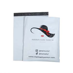 High Quality Biodegradable LDPE Mailer Packaging <b>Bag</b> Hot Sale Eco Friendly White Poly Shipping Printed Delivery Mailer <b>Bag</b> - Product Image 5