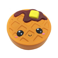 Squishies Kawaii Mini Pain Parfumés à Remontée Lente Anti-Stress Jouet Alimentaire pour Enfants en Mousse PU Douce